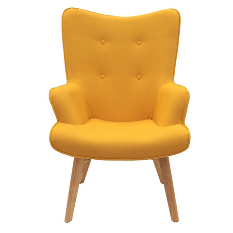 Fauteuil De Salon Helsinki Jaune