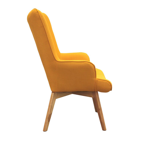 Fauteuil De Salon Helsinki Jaune