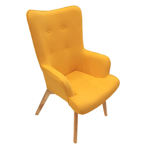 Fauteuil De Salon Helsinki Jaune