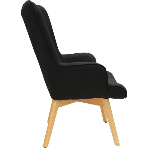 Fauteuil De Salon Helsinki Noir