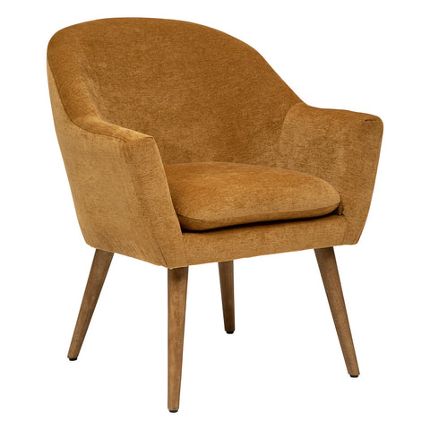 Fauteuil De Salon Sinel Jaune Ocre