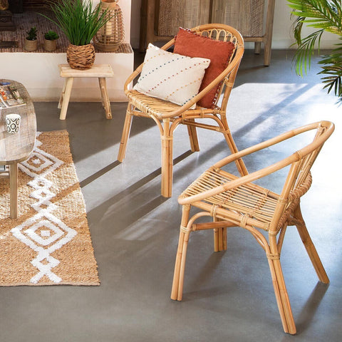 Fauteuil En Rotin Bohemian Dream Naturel