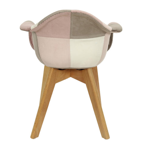 Fauteuil Enfant Patchwork Leonie Rose