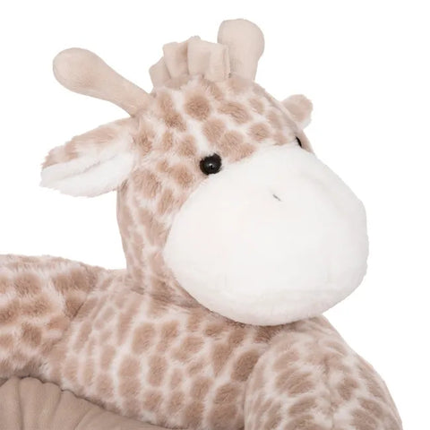 Fauteuil Peluche Girafe Pour Enfant Beige