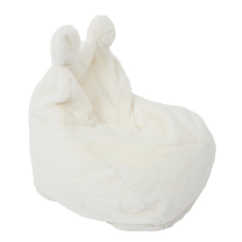 Fauteuil Pouf Blanc pour Enfant