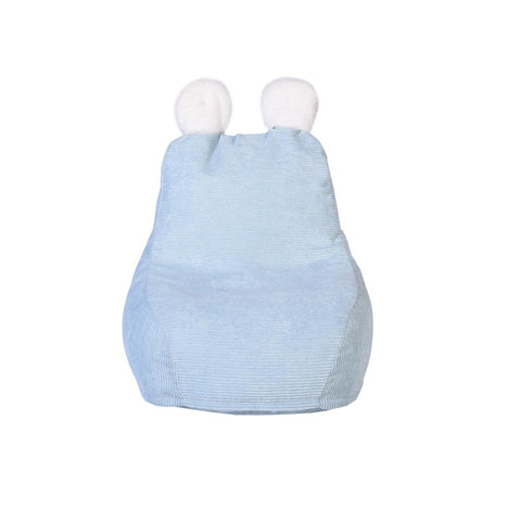 Fauteuil Poire Enfant Ted Bleu