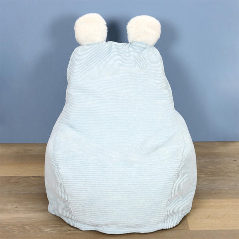 Fauteuil Poire Enfant Ted Bleu