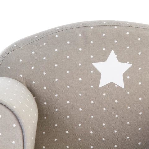 Fauteuil Pour Enfant Classique Taupe