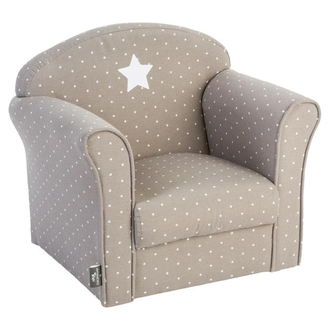 Fauteuil Pour Enfant Classique Taupe