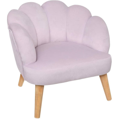 Fauteuil Pour Enfant Coquillage Sirène Violet