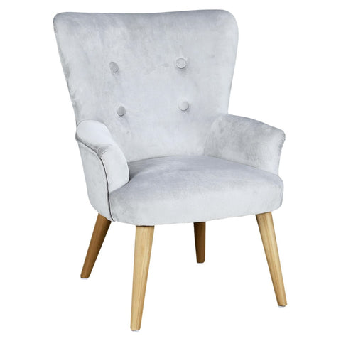 Fauteuil Pour Enfant Helsinki Patchwork Gris