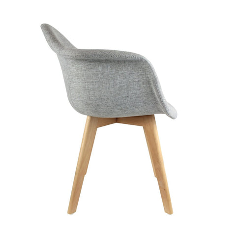 Fauteuil scandinave Gris 