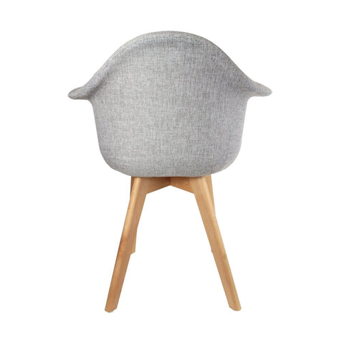 Fauteuil scandinave Gris clair