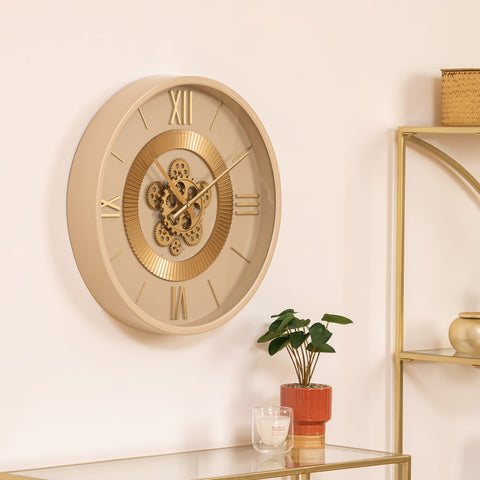 Horloge Giuliana D 50 En Métal Beige