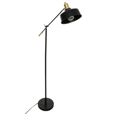 Lampadaire Arc Design Flower Noire