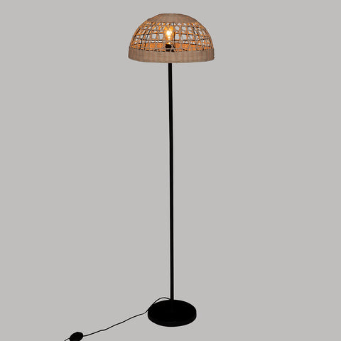 Lampadaire Droit Rory En Rotin Naturel