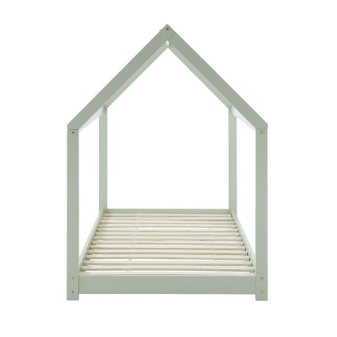 Lit Enfant Cabane TINY Sommier Inclus Vert 90x190