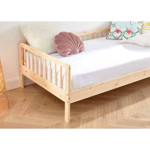 Lit Enfant LOU Sommier Inclus Naturel 90x190