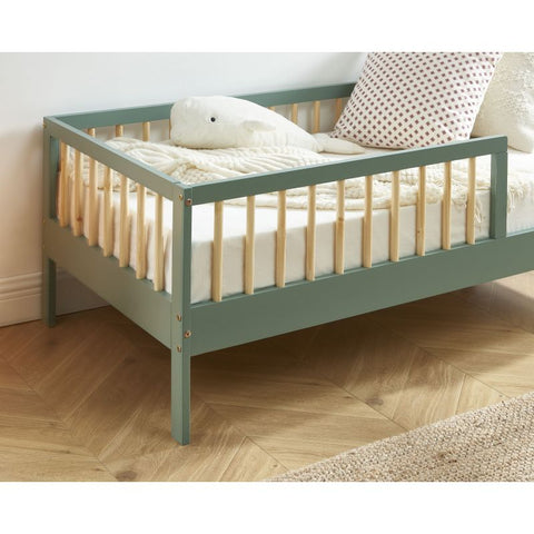 Lit Enfant LOU Sommier Inclus Vert 70x140