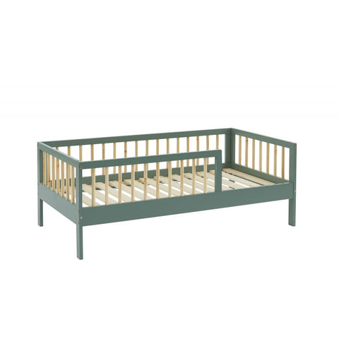 Lit Enfant LOU Sommier Inclus Vert 70x140