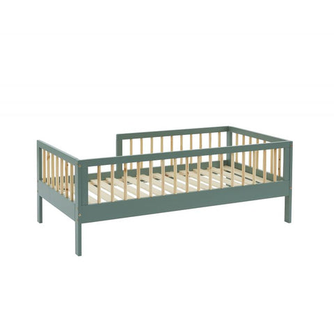 Lit Enfant LOU Sommier Inclus Vert 70x140