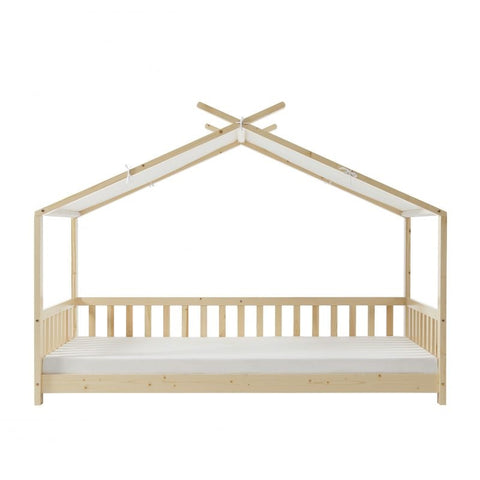 Lit tente enfant 90x190 Tiny avec barrière et sommier inclus