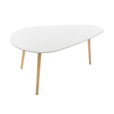 Lot De 2 Tables Basses Gigognes Miléo Blanc