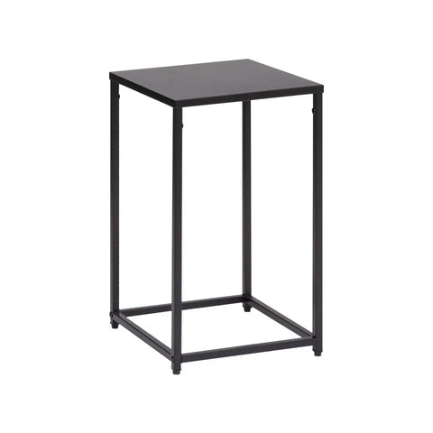 Lot De 2 Tables Café En Acier Gota Noires