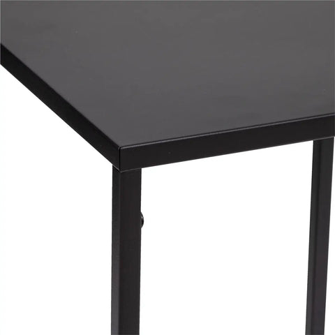 Lot De 2 Tables Café En Acier Gota Noires