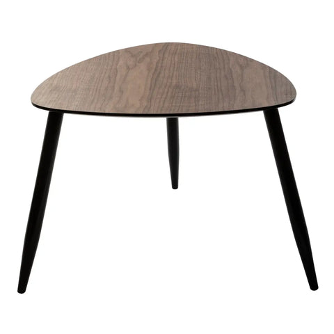 Lot De 2 Tables Mileo Noyer Marron