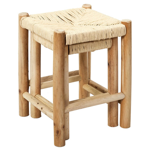 Lot De 2 Tabourets Gigognes Beige Hamram