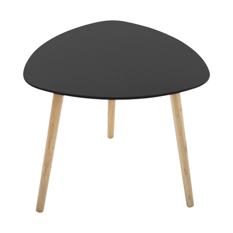 Lot De 3 Tables Café Mileo Noires