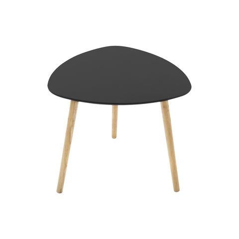 Lot De 3 Tables Café Mileo Noires