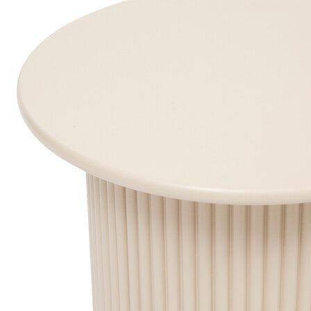 Lot de 2 tables café Eino MDF argile Beige