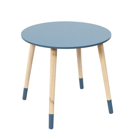 Lot de 2 tables gigognes Bicolore Jaune Bleu