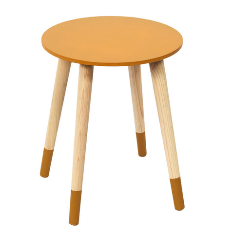 Lot de 2 tables gigognes Bicolore Jaune Bleu