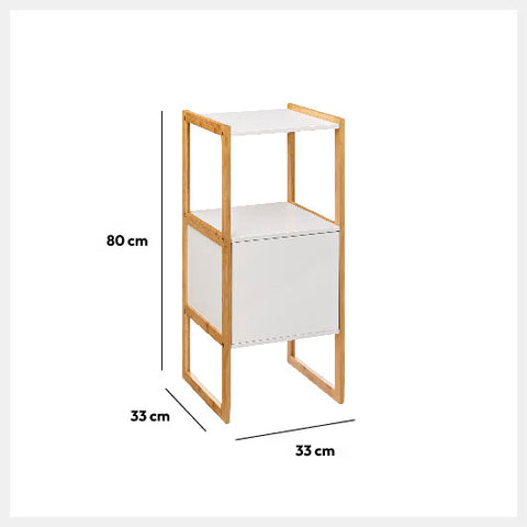 Meuble Bas Sous Lavabo Naturéo Blanc