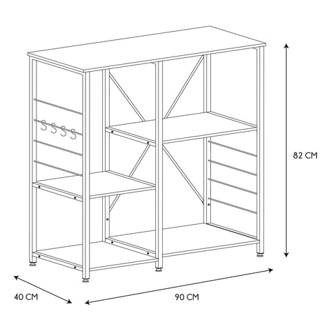 Meuble De Rangement Stan Marron