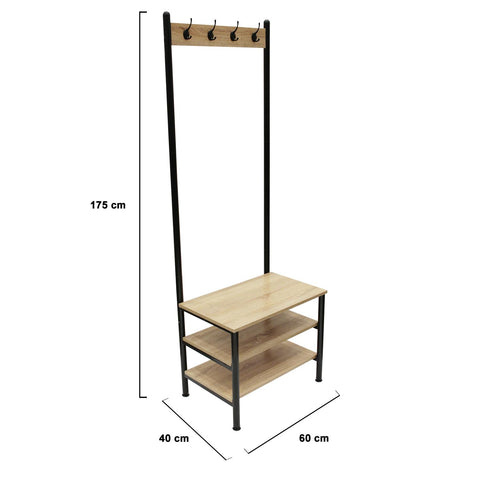 Meuble Portemanteau En Bois