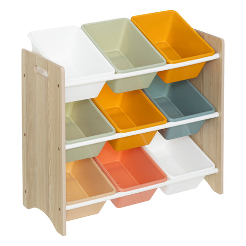 Meuble De Rangement Avec 9 Bacs Multicolore