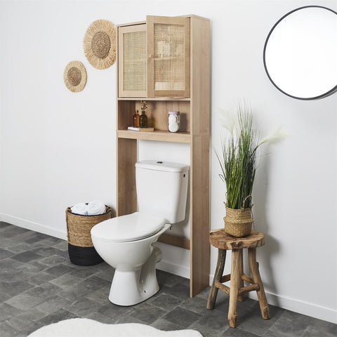 Meuble de rangement WC Bali Marron