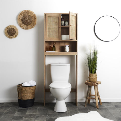 Meuble de rangement WC Bali Marron