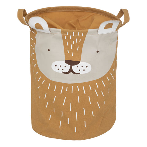 Panier De Rangement Lion Marron