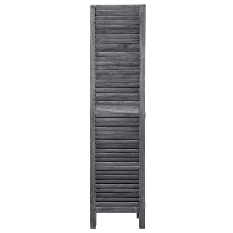 Paravent En Bois 170x120 Camila Gris