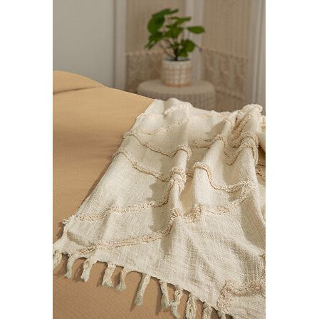 Parure de lit Flora Beige Lin 240x220