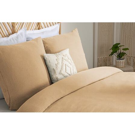 Parure de lit Flora Beige Lin 240x220