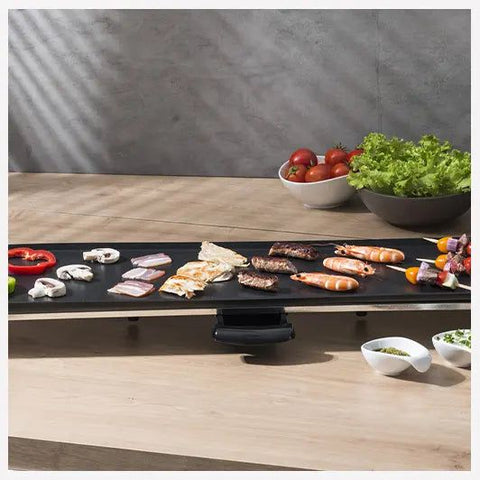 Plancha électrique 90 cm Noir