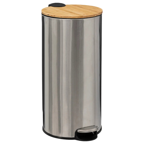 Poubelle À Pédale Modern 30L Inox