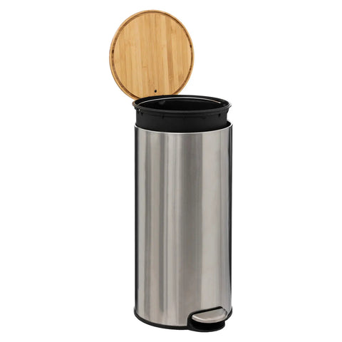 Poubelle À Pédale Modern 30L Inox