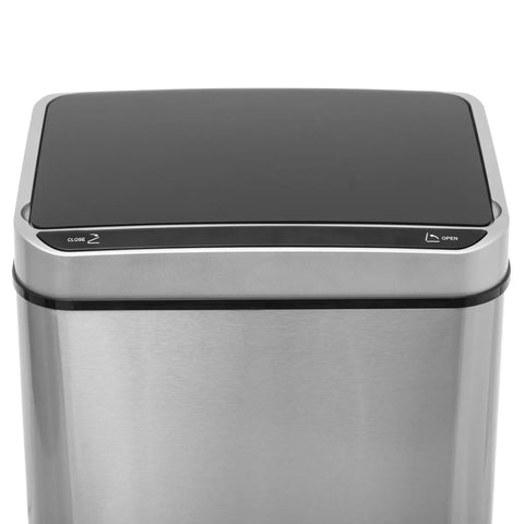 Poubelle Automatique Rectangle Sensor 40L En Inox